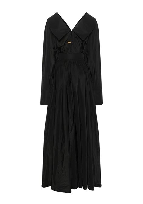 Abito lungo Carrie in nero Rhea Costa - donna RHEA COSTA | 23229DBLK